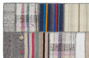 Apex Kilim Patchwork Unique Striped 1346 160 x 230 cm