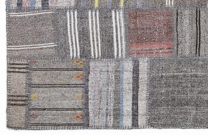 Apex Kilim Patchwork Unique Striped 1347 160 x 230 cm