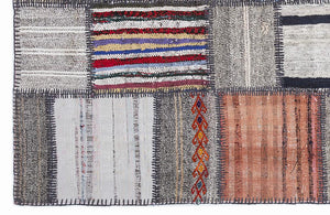 Apex Kilim Patchwork Unique Striped 1348 160 x 230 cm