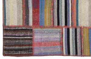 Apex Kilim Patchwork Unique Striped 1349 160 x 230 cm