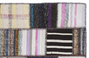 Apex Kilim Patchwork Unique Striped 1350 160 x 230 cm