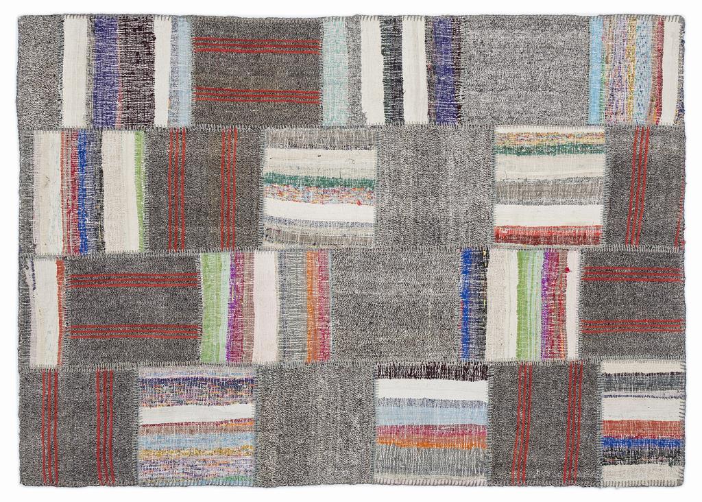 Apex Kilim Patchwork Unique Striped 1351 160 x 230 cm