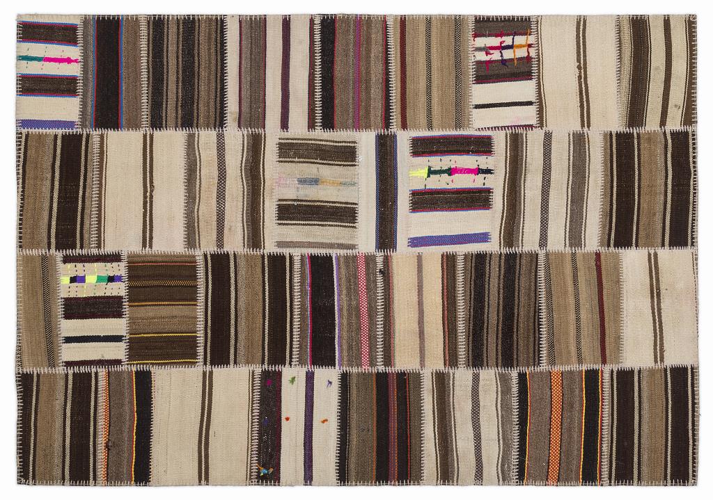 Apex Kilim Patchwork Unique Striped 1364 160 x 230 cm