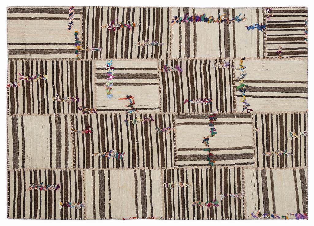 Apex Kilim Patchwork Unique Striped 1369 160 x 230 cm