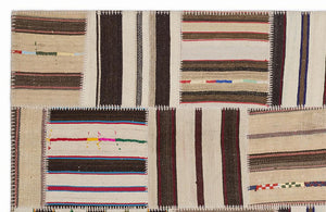 Apex Kilim Patchwork Unique Striped 1380 160 x 230 cm