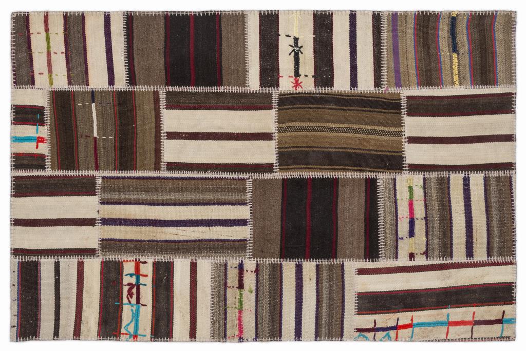 Apex Kilim Patchwork Unique Striped 1393 120 x 180 cm