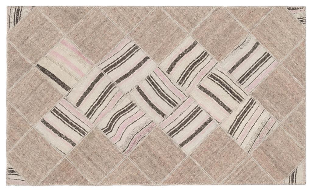 Apex Kilim Patchwork Unique Striped 1488 133 x 222 cm