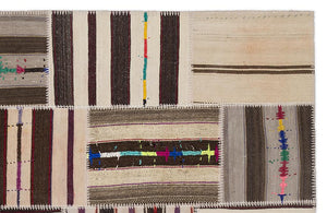 Apex Kilim Patchwork Unique Striped 2203 160 x 230 cm