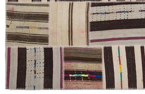 Apex Kilim Patchwork Unique Striped 2203 160 x 230 cm