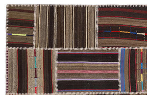 Apex Kilim Patchwork Unique Striped 2206 160 x 230 cm