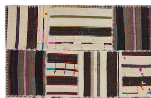 Apex Kilim Patchwork Unique Striped 2207 160 x 230 cm