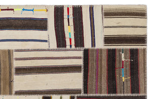 Apex Kilim Patchwork Unique Striped 2209 160 x 230 cm