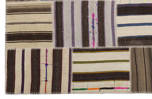 Apex Kilim Patchwork Unique Striped 2209 160 x 230 cm