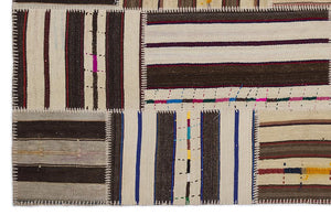 Apex Kilim Patchwork Unique Striped 2211 160 x 230 cm