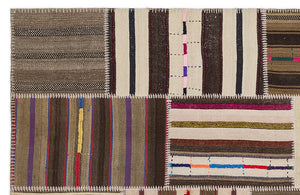 Apex Kilim Patchwork Unique Striped 2215 160 x 230 cm