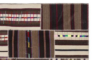 Apex Kilim Patchwork Unique Striped 2218 160 x 230 cm