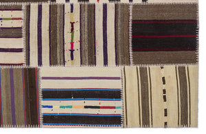 Apex Kilim Patchwork Unique Striped 2221 160 x 230 cm