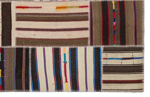 Apex Kilim Patchwork Unique Striped 2222 160 x 230 cm