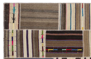 Apex Kilim Patchwork Unique Striped 2223 160 x 230 cm