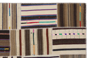 Apex Kilim Patchwork Unique Striped 2223 160 x 230 cm