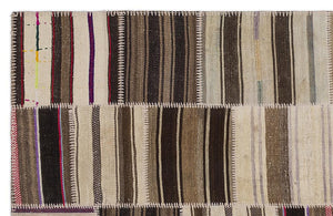 Apex Kilim Patchwork Unique Striped 2225 160 x 230 cm