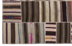 Apex Kilim Patchwork Unique Striped 2225 160 x 230 cm