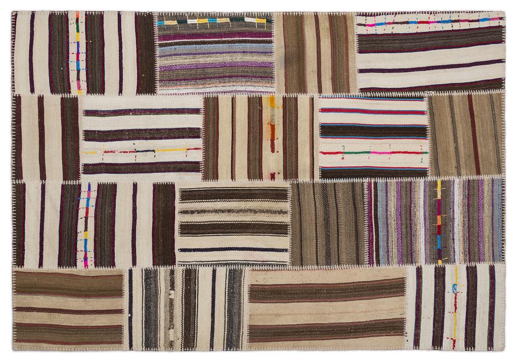 Apex Kilim Patchwork Unique Striped 2226 160 x 230 cm