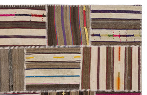 Apex Kilim Patchwork Unique Striped 2227 160 x 230 cm