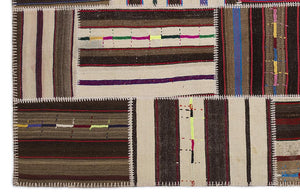 Apex Kilim Patchwork Unique Striped 2231 160 x 230 cm