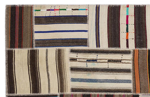 Apex Kilim Patchwork Unique Striped 2233 160 x 230 cm