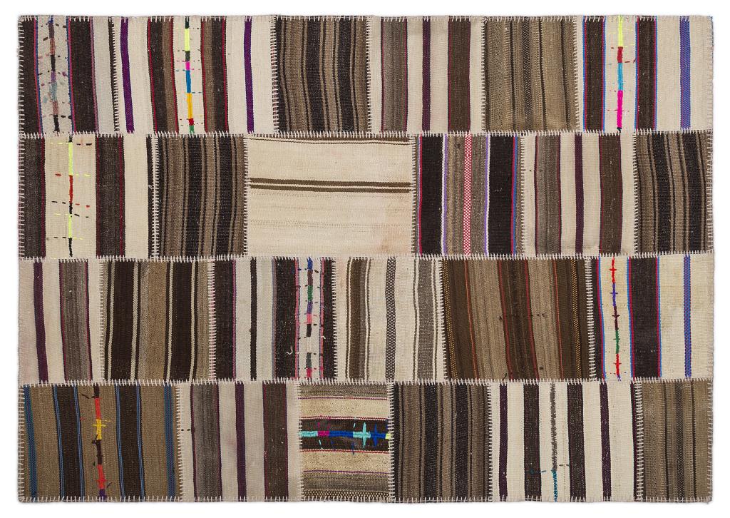 Apex Kilim Patchwork Unique Striped 2234 160 x 230 cm