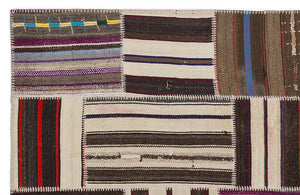 Apex Kilim Patchwork Unique Striped 2235 160 x 230 cm