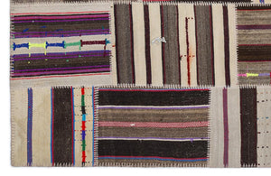 Apex Kilim Patchwork Unique Striped 2237 160 x 230 cm