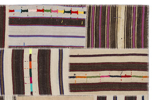 Apex Kilim Patchwork Unique Striped 2238 160 x 230 cm