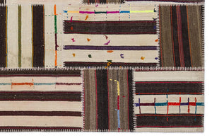 Apex Kilim Patchwork Unique Striped 2241 160 x 230 cm