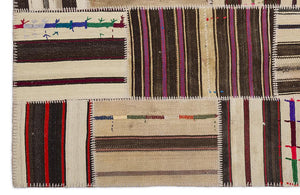 Apex Kilim Patchwork Unique Striped 2244 160 x 230 cm