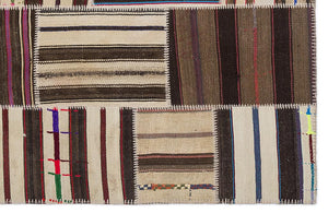 Apex Kilim Patchwork Unique Striped 2244 160 x 230 cm