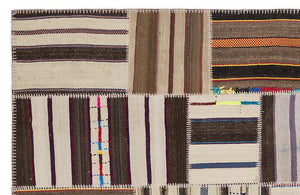 Apex Kilim Patchwork Unique Striped 2245 160 x 230 cm