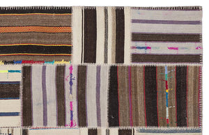 Apex Kilim Patchwork Unique Striped 2245 160 x 230 cm