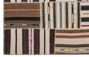 Apex Kilim Patchwork Unique Striped 2245 160 x 230 cm