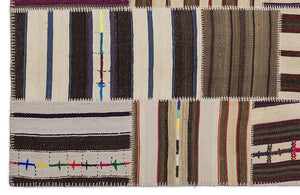 Apex Kilim Patchwork Unique Striped 2246 160 x 230 cm