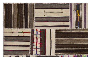 Apex Kilim Patchwork Unique Striped 2248 160 x 230 cm