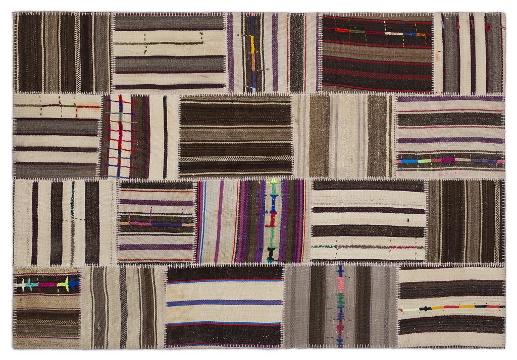 Apex Kilim Patchwork Unique Striped 2248 160 x 230 cm