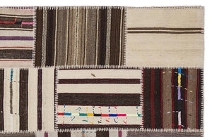 Apex Kilim Patchwork Unique Striped 2249 160 x 230 cm