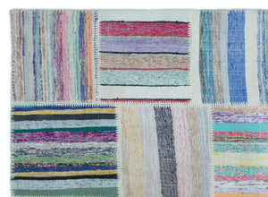 Apex Kilim Patchwork Unique Striped 22490 160 x 220 cm