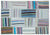 Apex Kilim Patchwork Unique Striped 22492 155 x 230 cm