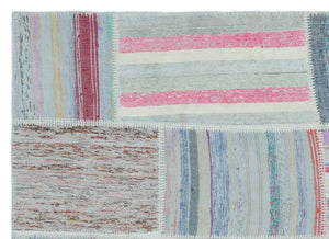 Apex Kilim Patchwork Unique Striped 22494 160 x 230 cm