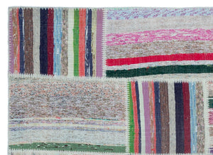 Apex Kilim Patchwork Unique Striped 22496 160 x 230 cm