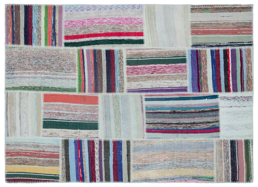 Apex Kilim Patchwork Unique Striped 22496 160 x 230 cm