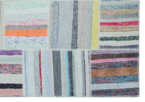 Apex Kilim Patchwork Unique Striped 22499 160 x 230 cm